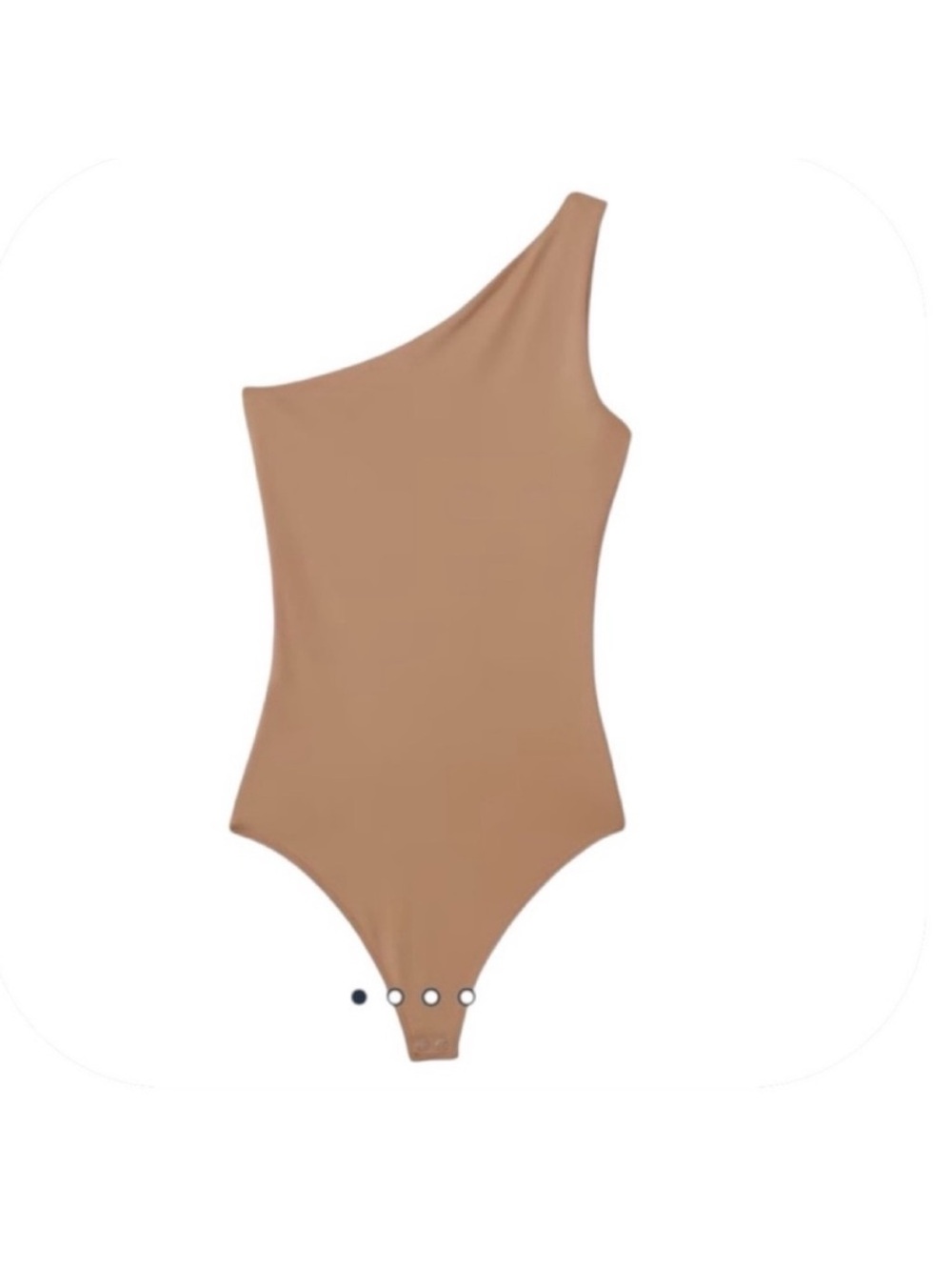 Abercrombie & Fitch Soft A&F One-Shoulder Bodysuit